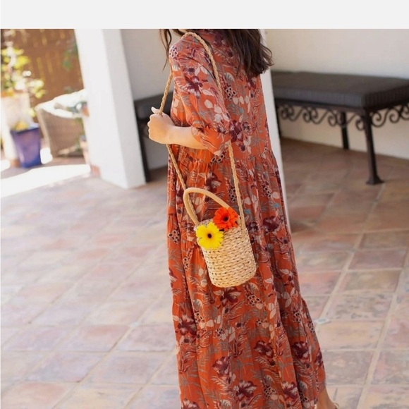 Natural Life Rebecca Midi Dress - Picture 2 of 11